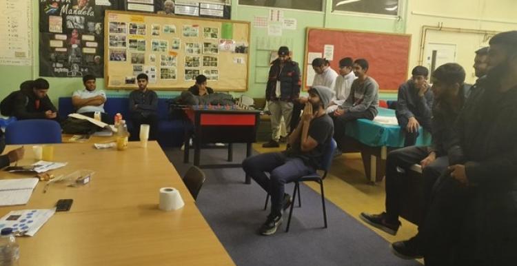 Saalik Youth Project boys group