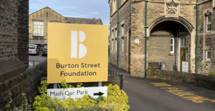 Entrance to Burton Street Foundation main building