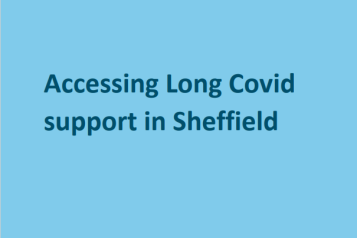 Front cover: Accessing Long Covid support in Sheffield