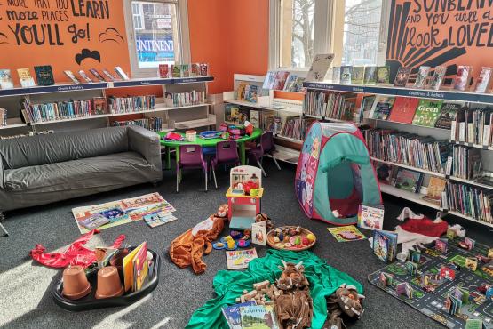 Image of children's soft play area 